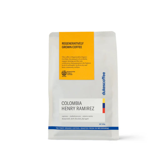 Colombia - Henry Ramirez, Washed Espresso | Regenerative Organic Certified