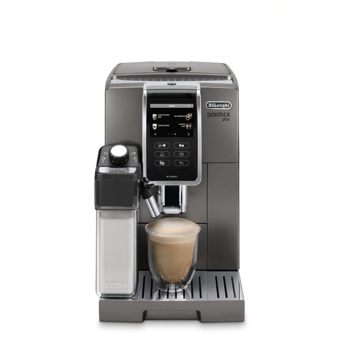 [ECAM370.95.T] Dinamica Plus Fully Automatic Coffee Machine